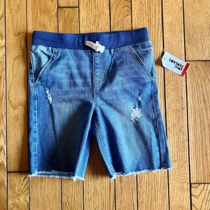 NEW Epic Threads Boys Denim Blue Jean Bermuda Summer Shorts Size 7 - Picture 1 of 4