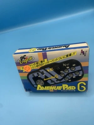 Controlador PC-Engine Avenue Pad 6 NAPD-1002 NEC sin usar Foto 1 de 4