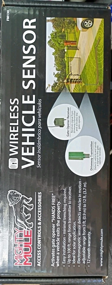 Mighty Mule FM130 Wireless Vehicle Sensor (See Photos) - Image 1 of 4