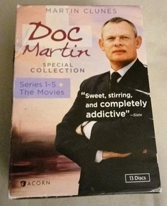 DOC MARTIN Series 1 2 3 4 5 + The Movies Martin Clunes Special Collection DVD B8 - Picture 1 of 8
