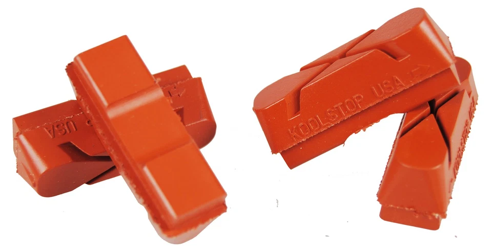 KOOL STOP Weinmann X Vintage Bicicleta Pastillas Freno Recambios Insertos SALMÓN Foto 1 de 1