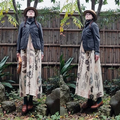 Made in America FWK ENGINEERED GARMENTS Engineered Garments Gray Patchwork Wool - Image 1 of 4