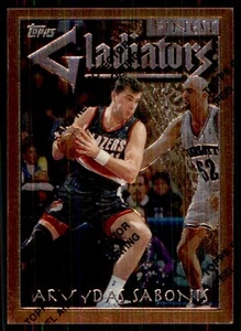 1996-97 Finest Arvydas Sabonis Portland Trail Blazers #41 - Picture 1 of 2