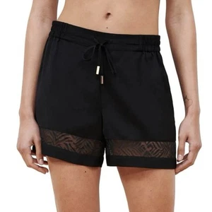 Neu mit Etikett Chantelle Grafik Allure Kordelzug Schlafshorts Gr. S - Bild 1 von 11