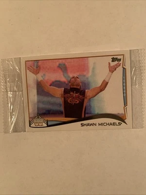 WWE Topps Shawn Michaels 2014 P1 Promo Card Sealed Cb2 - Image 1 of 2