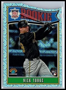 2025 Bowman Nick Yorke Rookie of the Year Favorite Mega Box Refractor RC Pirates - Bild 1 von 10