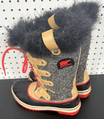Botas de invierno Sorel Tofino espiga para mujer talla 6,5 EE. UU. piel sintética altas Foto 1 de 4