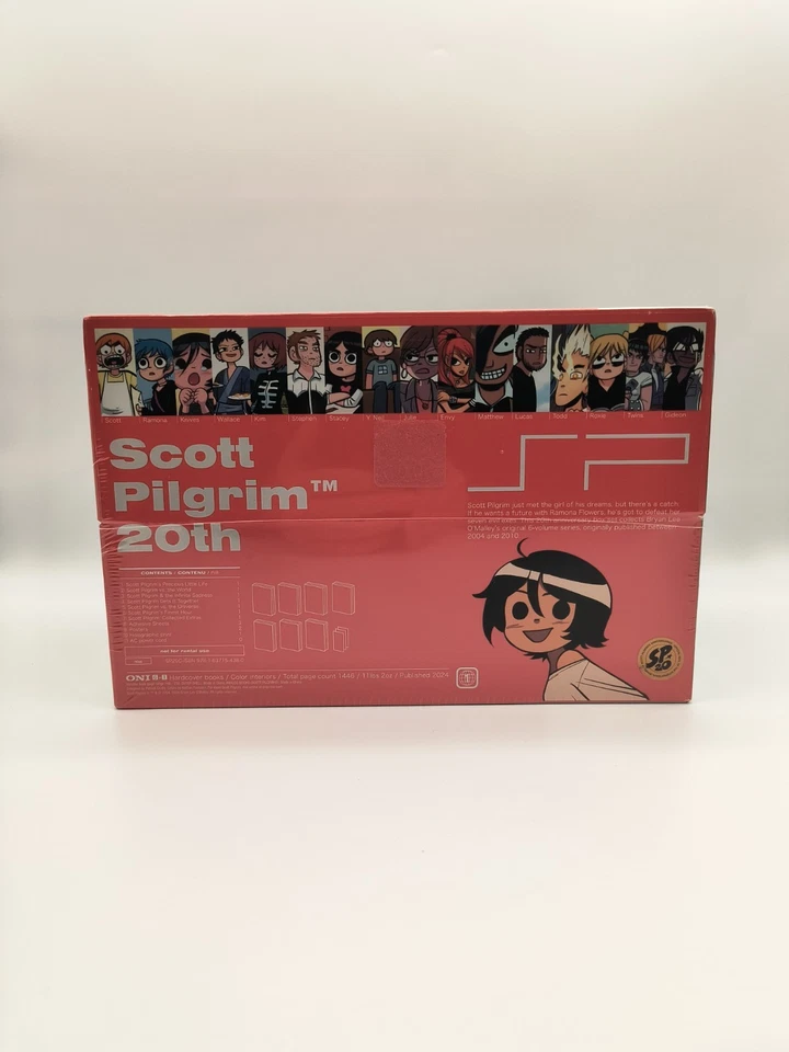 Scott Pilgrim 20th Color Edition Hardcover by O’Malley Bryan Lee Like ...