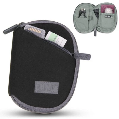 USA GEAR Compact Camera Case Point and Shoot - Flexible Neoprene, Belt Loop - Image 1 of 4