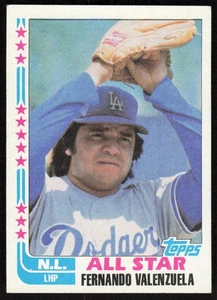 1982 Topps #345 Fernando Valenzuela - JBKB - Bild 1 von 2