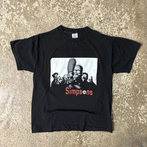 Vintage 'The Simpsons' Sopranos Parody T-Shirt Size M Delta Preshrunk Cartoon 00 - Picture 1 of 6