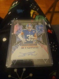 2024 Panini Obsidian - Cosmic Storm Signatures Tyler Nubin #CSS-TNN Silver... - Bild 1 von 8