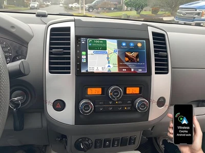 Radio estéreo Android 15 reproductor GPS WIFI BT para Nissan Frontier Carplay 2010-2021 Foto 1 de 4
