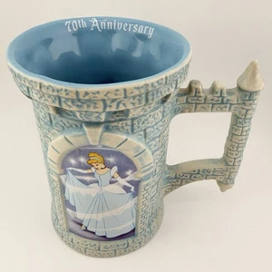 Disney Cinderella 70th Anniversary Collectible Mug Prince Charming Castle 14 Oz - Picture 1 of 7