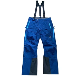 Pantalón Haglofs Verte II 2L Para Hombres XL Azul Esquí Snowboard Aislado Impermeable Nuevo Sin Etiquetas - Imagen 1 de 15