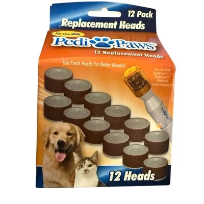 PediPaws G-3379 Nail Grinder Replacement - 12 Heads - Image 1 of 4