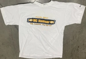 Vintage 1998 MC Hammer Family Affair Concert Tour Shirt Screen Stars Size Large - Picture 1 of 10