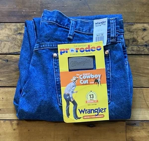 Wrangler Herren Cowboy Cut Pro Rodeo Competition 34x32 Original Fit Blue Jeans NEU - Bild 1 von 4