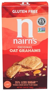 Galleta Nairn`S Grahams de avena sin gluten originales 5,64 OZ (paquete de 1) - Imagen 1 de 4
