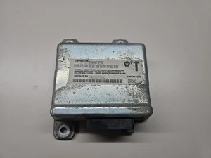 56007323 97-01 Jeep Cherokee XJ SRS Bag Control Module Computer Oem Free Shipp - Foto 1 di 6