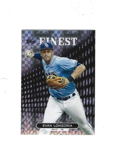 2013 Finest X-Fractors #52 Evan Longoria   Tampa Rays - Picture 1 of 2