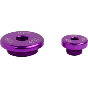 Works Connection Engine Plugs - Purple Motorcycle ATV/UTV Dirt Bike 24-P551 - Picture 1 of 3