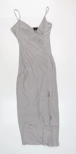 AX Paris Women's Grey Bodycon Midi Dress Size 12 - Picture 1 of 12