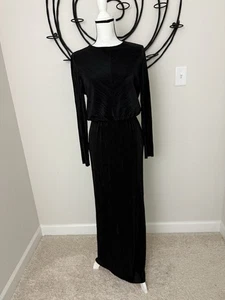 Vestido acanalado largo manga larga Yas - Imagen 1 de 8