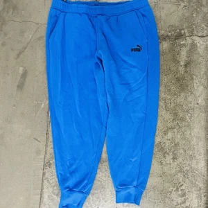 Puma Herren Jogginghose mit gesticktem Logo Jogginghose Herren 2XL XXL blau sportlich - Bild 1 von 4