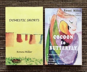 RARE SIGNED 2-LOT Ronni Miller: 2007 Domestic Shorts, 2011 Cocoon to Butterfly - Picture 1 of 11