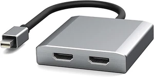 Mini Displayport to Dual HDMI Splitter Dual 4K@60Hz Resolution,MDP to 2 HDMI Hub - Picture 1 of 8