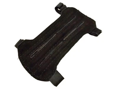 Archery Arm Guard Suede Arm Gaurd 2 Strap Protector Guard - Image 1 of 4