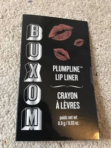 BRAND NEW SEALED BUXOM PLUMPLINE LIP LINER WITH BUILT IN BRUSH 0.9g HUSH HUSH