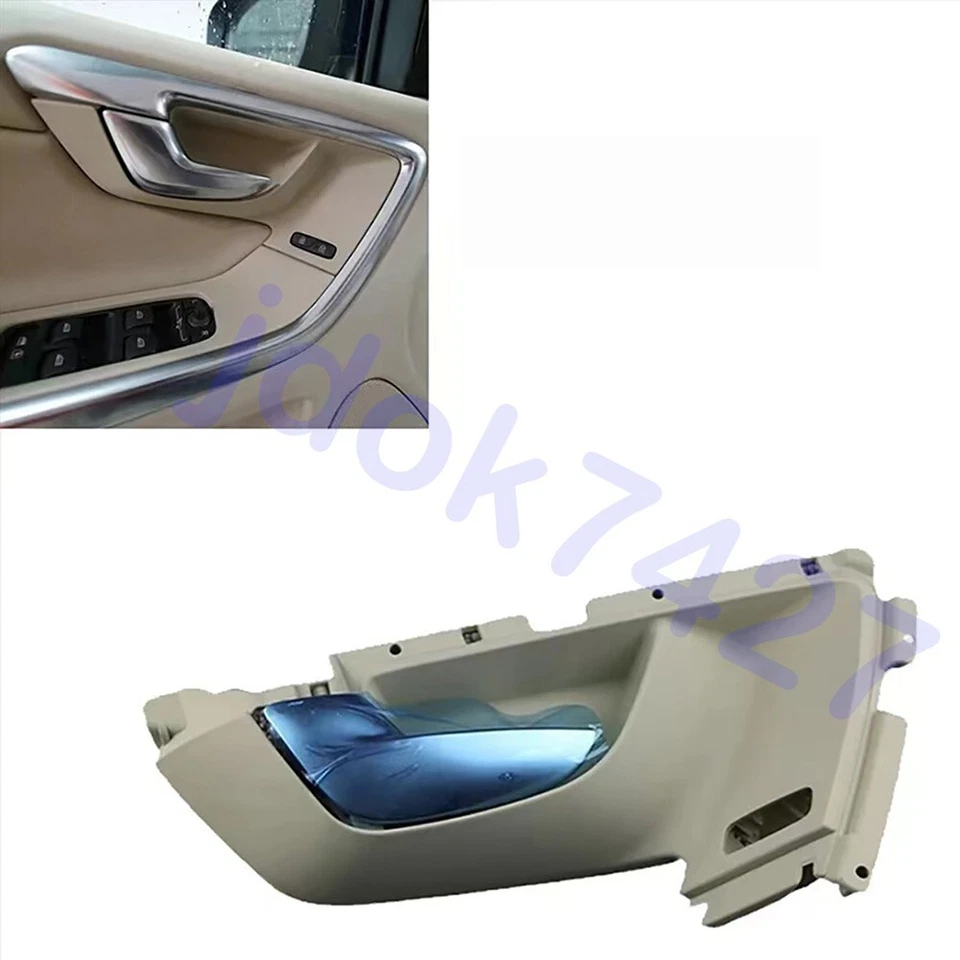39856976 Tirador interior puerta delantera izquierda beige cromado, para Volvo XC60 09-13 Foto 1 de 4