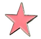 Pink Star Badge Pin Enamel Army Military Merit Award Prize Winner LGBT Biker 