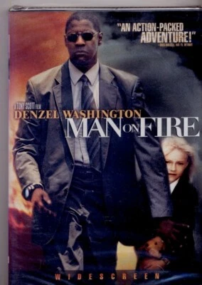DENZEL WASHINGTON in MAN ON FIRE DVD "Action-packed adventure!" NEW - Image 1 of 2