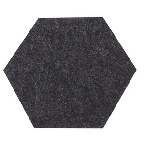 10PCS/Set Felt Fabric Cup Hexagon Mat Drink Coaster Beer Coffee Placemat - Picture 1 of 8