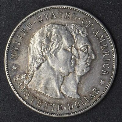 1900 Lafayette Commemorative Dollar Philadelphia $1 - COINGIANTS - - Image 1 of 2