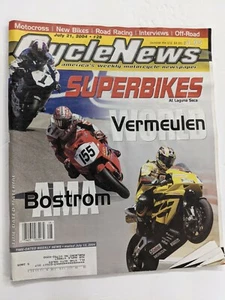 Cycle News Magazine July 21 2004 Superbikes M408  - Imagen 1 de 1