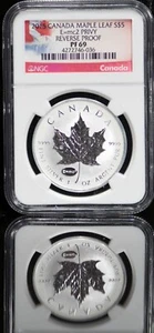 2015 S $5 Canada Maple Leaf ~ E=mc2 Privy Reverse Proof NGC PF69 ~ FREE SHIPPING - Picture 1 of 2