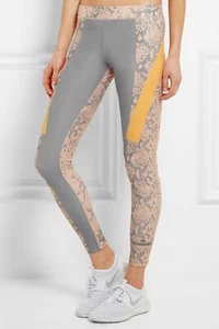 Collant Adidas by Stella McCartney CLIMALITE Techfit rosa polvere grigio pesca taglia L - Foto 1 di 5