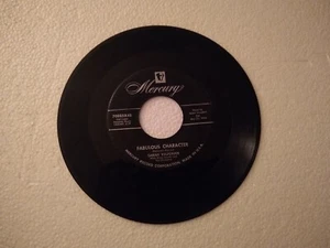 Sarah Vaughan FABULOUS CHARACTER & THE OTHER WOMAN Vinyl 45-RPM Record #70885X45 - Imagen 1 de 2
