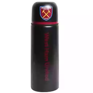 West Ham FC Thermal Flask Water Bottle Hot Cold Drinks 500ml Officially Licensed - Picture 1 of 3