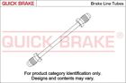 CN-1400A-A QUICK BRAKE BRAKE LINES CENTRE RIGHT FRONT LEFT REAR REAR AXLE MIDDLE