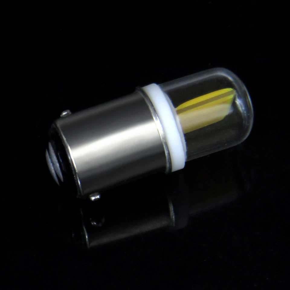 6pcs Ba15d B15 Bayonet Base LED Bulb 4W 400LM COB1511 110V 120V Daylight White H - Image 1 of 4