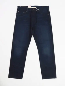Levis 504 White Oak Cone Selvedge Denim Jean Pants 32 x 30 Mens 32x30 Dark Blue - Picture 1 of 14