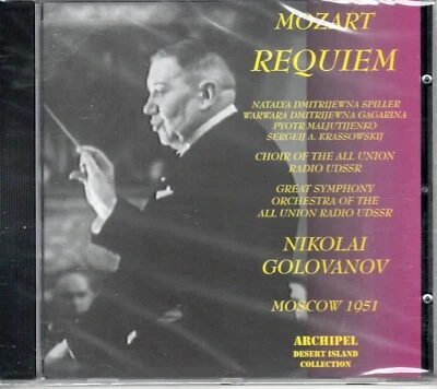 MOZART - REQUIEM - RADIO UDSSR - NIKOLAI GOLOVANOV - MOSCOW 1951 - ARCHIPEL - Bild 1 von 2