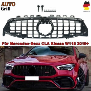Black fits for Mercedes W118 C118 CLA PANAMERICANA GT grill sports radiator grille