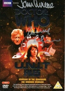 Doctor Who: UNIT FILES DVD Slipcase Signed by John Levene & Terence Wilton - Picture 1 of 1