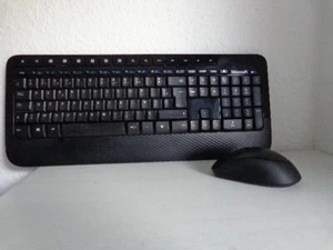 Microsoft Wireless Desktop Keyboard 2000 Tastatur, Maus Set - FR French Layout - Bild 1 von 7